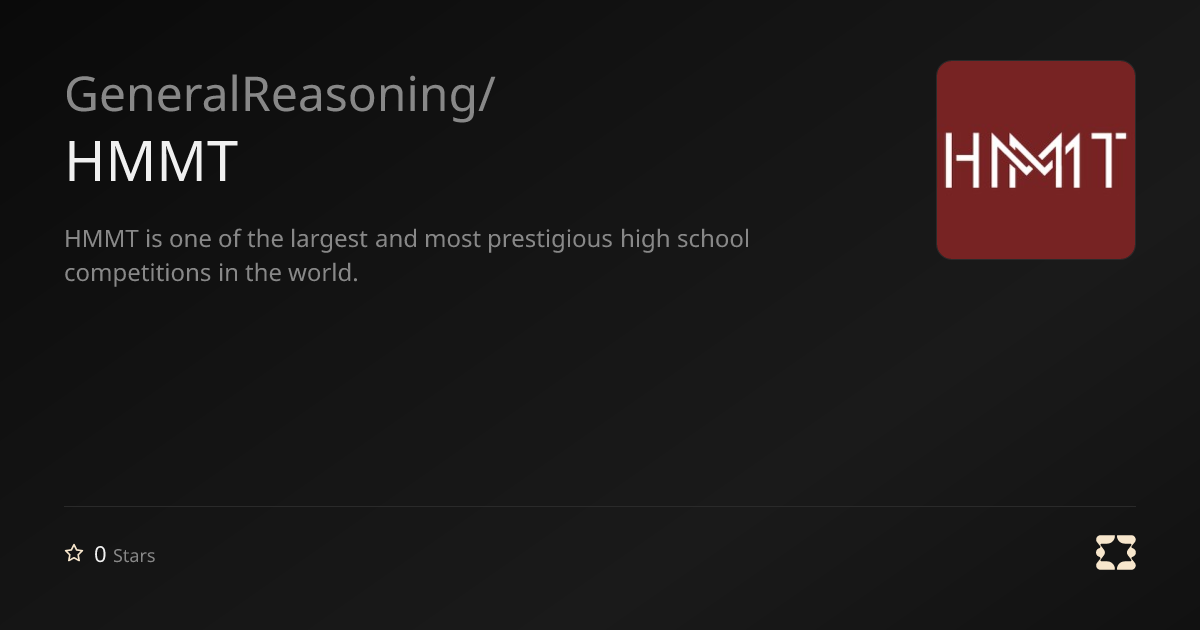 GeneralReasoning/HMMT | OpenReward