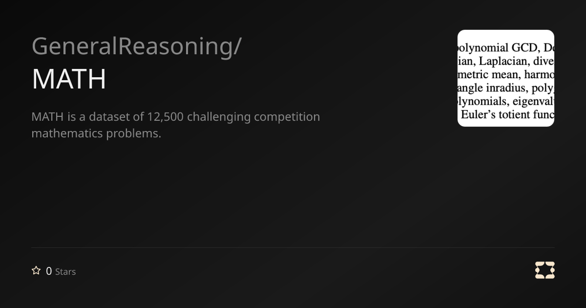 GeneralReasoning/MATH | OpenReward