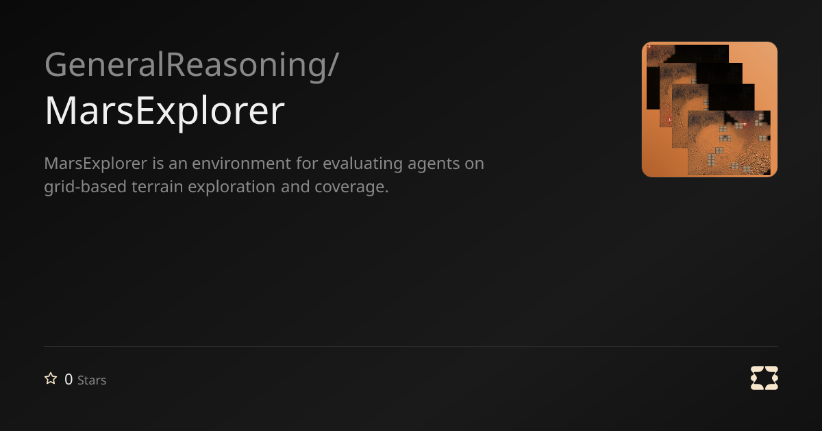 GeneralReasoning/MarsExplorer | OpenReward